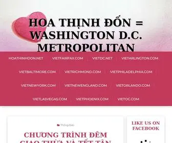 Hoathinhdon.net(Hoa Thịnh Đốn = Washington D.C) Screenshot