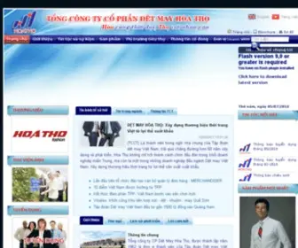 Hoatho.com.vn(Dệt) Screenshot