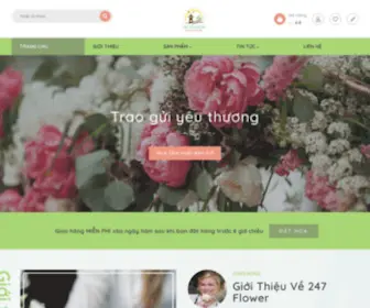 Hoatuoi247.com.vn(HOA TƯƠI 247 SÀI GÒN) Screenshot