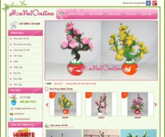 Hoavaionline.com(Hoa voan nghệ thuật) Screenshot