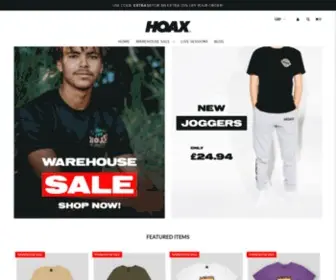 Hoax1994.com(HOAX® Official Store) Screenshot