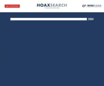 Hoaxsearch.com(Hoaxsearch) Screenshot