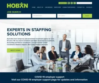 Hoban.com.au(HOBAN Recruitment) Screenshot