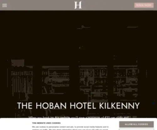 Hobanhotelkilkenny.com(The Hoban Hotel Kilkenny) Screenshot
