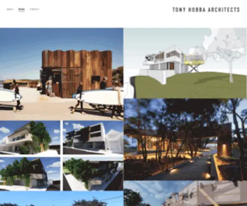 Hobba.com(Tony Hobba Architects) Screenshot