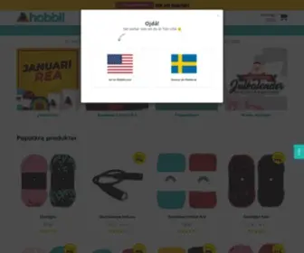 Hobbii.se(Garn, tillbehör och mönster från) Screenshot
