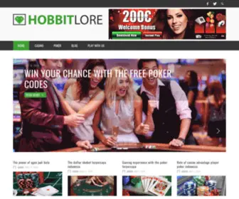 Hobbitlore.com(Hobbitlore) Screenshot