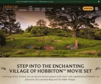 Hobbitontours.com(Movie Set Tours) Screenshot