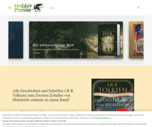 Hobbitpresse.de(Hobbit Presse Blog) Screenshot