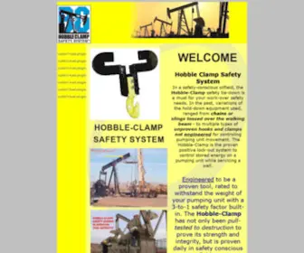 Hobble-Clamp.com(Hobble clamp) Screenshot