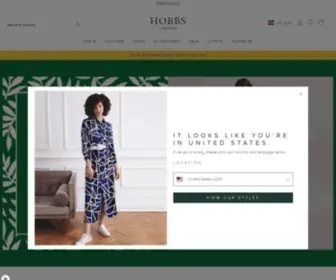 Hobbs.com(Luxury British Fashion And Clothing for Women) Screenshot