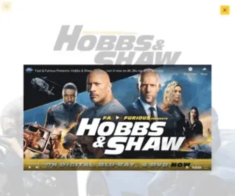 Hobbsandshaw.com(Fast & Furious Presents) Screenshot