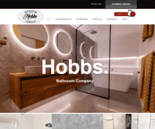 Hobbsbathrooms.com.au(Hobbs Bathrooms Company) Screenshot