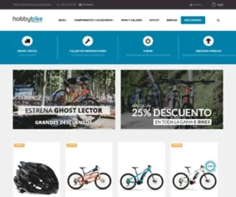 Hobby-Bike.es(HobbyBike, Tienda Especialista en Bicis Eléctricas) Screenshot