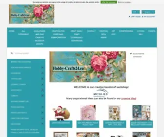 Hobby-Crafts24.eu(Ihr Bastelshop) Screenshot