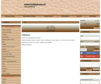 Hobby-Koza.sk(Sedlárske potreby) Screenshot