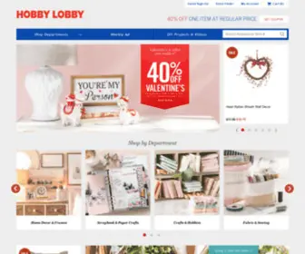 Hobby-Lobby.com(Hobby Express) Screenshot