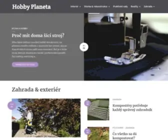 Hobby-Planeta.cz(Magazín o vašem bydlení) Screenshot
