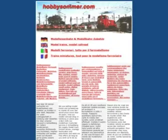 Hobby-Sommer.com(Hobby-Sommer Modellbahn) Screenshot