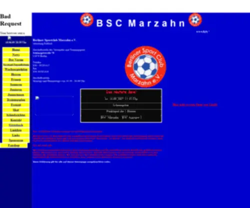 Hobby-Sportler.de(BSC Marzahn) Screenshot