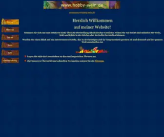 Hobby-Wein.de(Likör) Screenshot