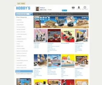 Hobby.uk.com(Hobby's Hobbys) Screenshot