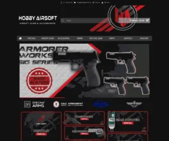 Hobbyairsoft.ie(Suppliers of Airsoft Guns & Accessories) Screenshot