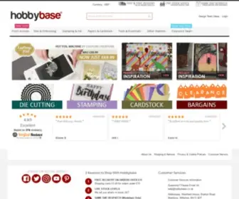 Hobbybase.co.uk(Start your Card Making Hobby Scrapbooking Papercraft Hobbies) Screenshot