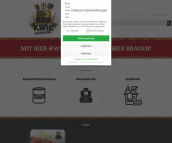 Hobbybrauen.de(Bier-Kwik®) Screenshot