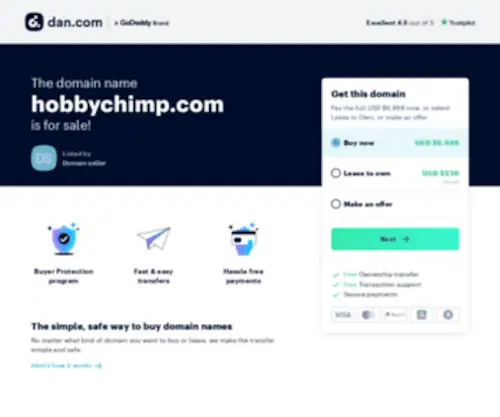 Hobbychimp.com(Hobbychimp) Screenshot
