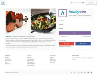 Hobbycue.com(Your Hobby) Screenshot