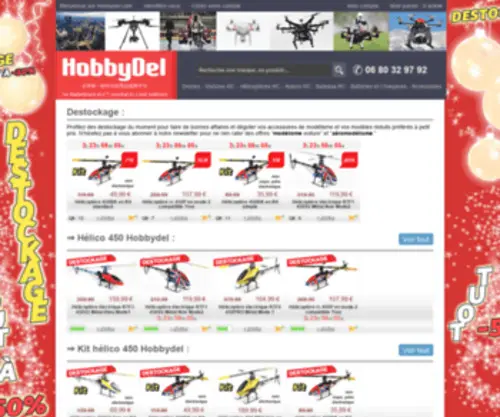 Hobbydel.com(Modélisme) Screenshot