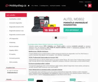 Hobbydiag.cz(Autodiagnostika : Máme řešení pro každého) Screenshot