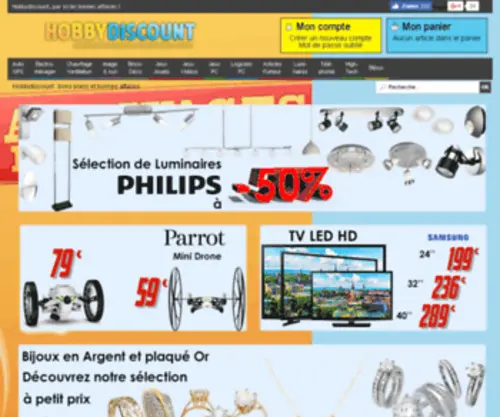 Hobbydiscount.fr(Par ici les bonnes affaires) Screenshot