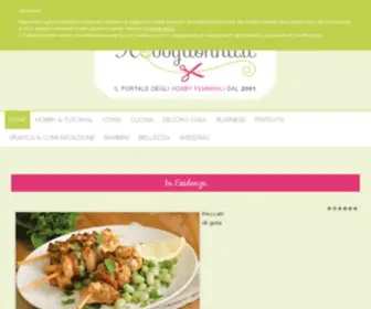 Hobbydonna.it(Progetti creatività) Screenshot