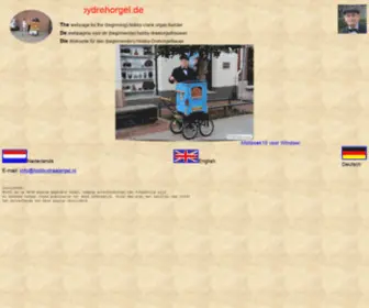 Hobbydraaiorgel.nl(Hobby draaiorgelbouw) Screenshot