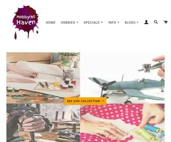 Hobbyisthaven.com(Hobbyist Haven) Screenshot