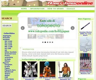 Hobbyjapanonline.com Screenshot