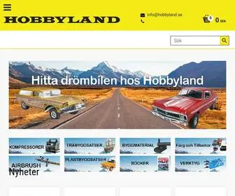 Hobbyland.se(& hobbybutiken online) Screenshot