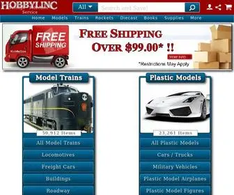 Hobbylinc.com(Model kits) Screenshot