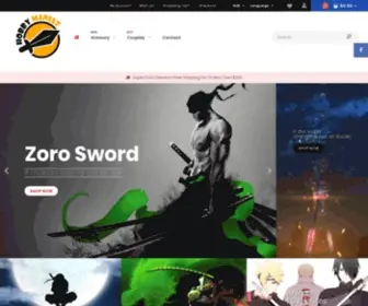 Hobbymaniaz.com.au(Anime Merchandise) Screenshot