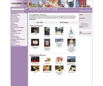 Hobbymates-Club.com(WORLD WIDE HOBBIES) Screenshot