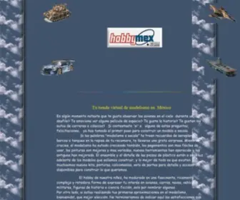 Hobbymex.com(TU TIENDA VIRTUAL DE MODELISMO) Screenshot