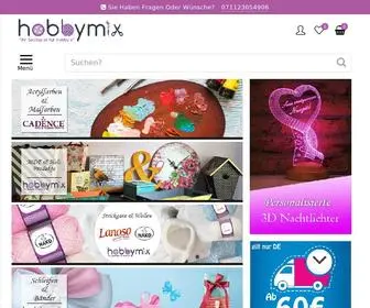 Hobbymix.de(Günstige Hobbyartikel) Screenshot