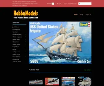 Hobbymodels.com(Hobby Models) Screenshot