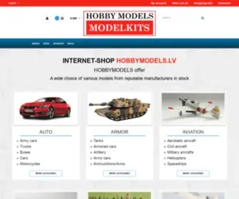 Hobbymodels.lv(Hobby Models) Screenshot