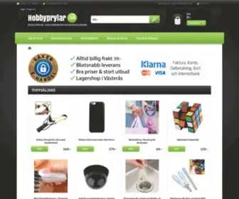 Hobbyprylar.se(Under konstruktion) Screenshot