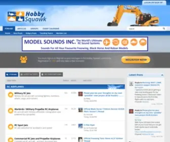 Hobbysquawk.com(Hobby Squawk RC Forum for Airplanes) Screenshot