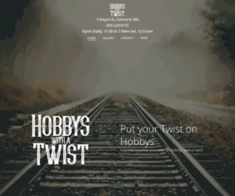 Hobbyswithatwist.com(Put your Twist on your Hobby) Screenshot