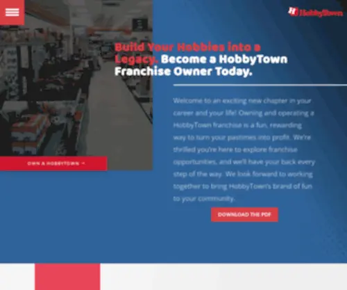 Hobbytownfranchise.com(Hobbytownfranchise) Screenshot